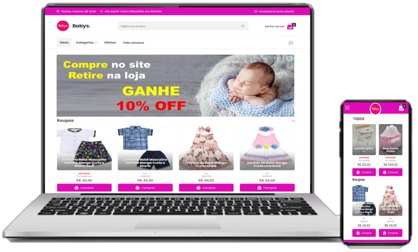 lojastop.net babys banner home